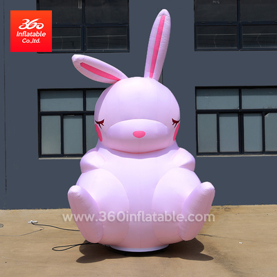 巨型兔子吉祥物充气定制
