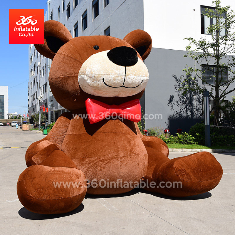 中国 360 优秀充气制造商工厂价格定制充气广告深棕熊定制