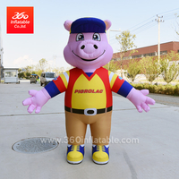 优质中国制造商价格充气广告猪服装